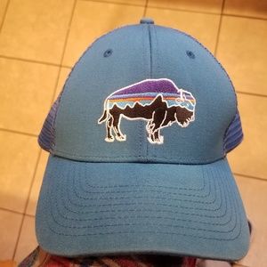 SOLD Patagonia buffalo trucker hat